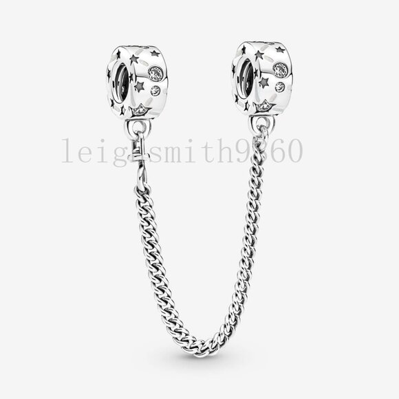 Pandora Stars & Galaxy Safety Chain - Picture 1 of 7